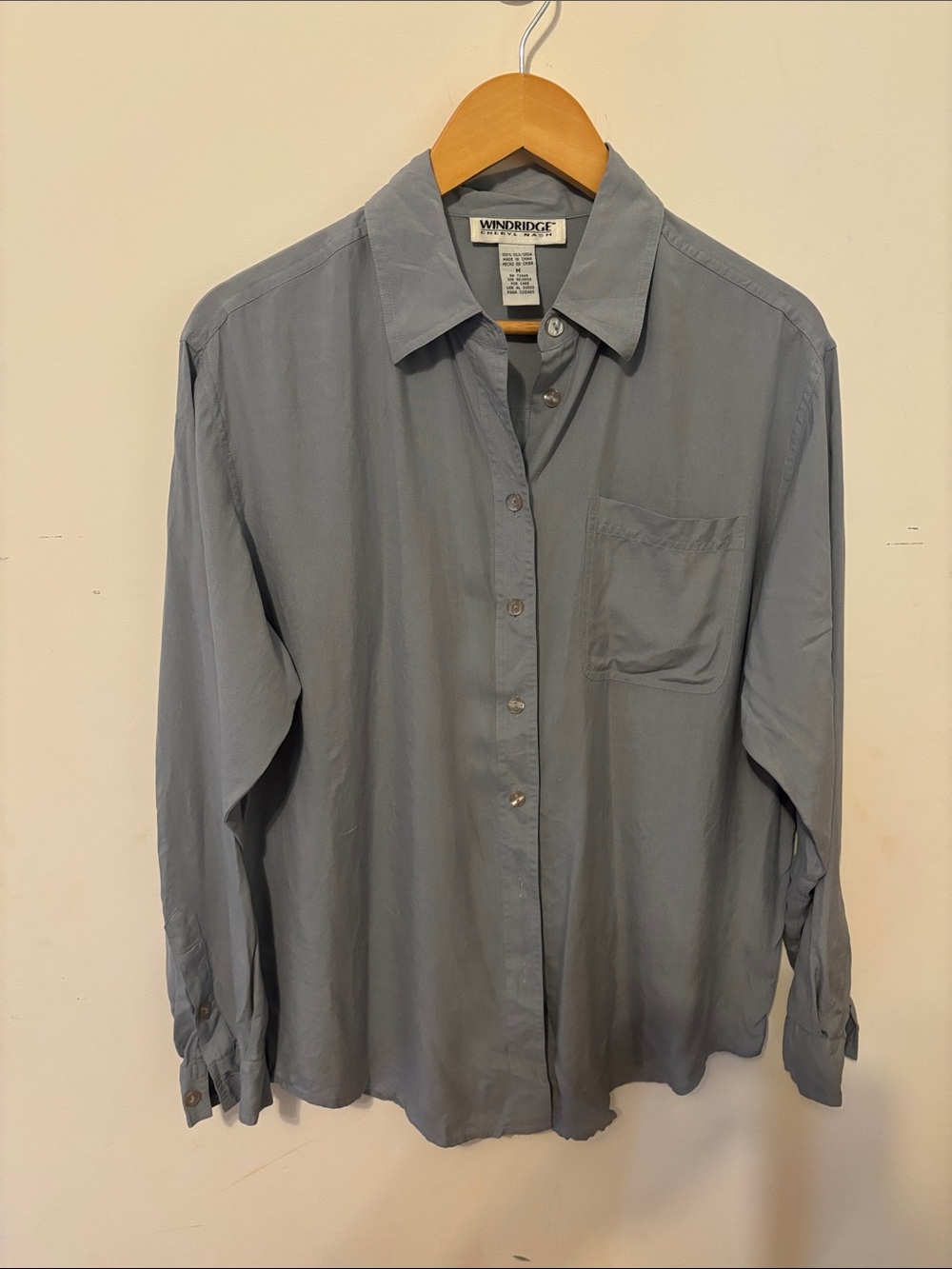 Coastal grandma Windridge Women's silk Shirt
